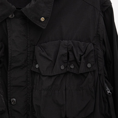 C.P. Company Chrome-R Google Utility Jacket Black 999 16CMOW011A-005904G Degli Uberti